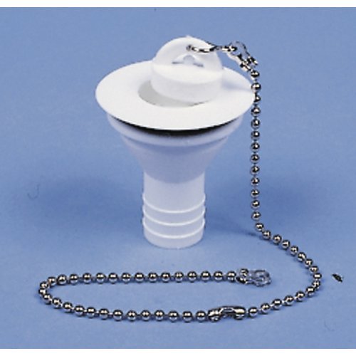 Water drain set straight - hose 3/4", drain opening 21 mm