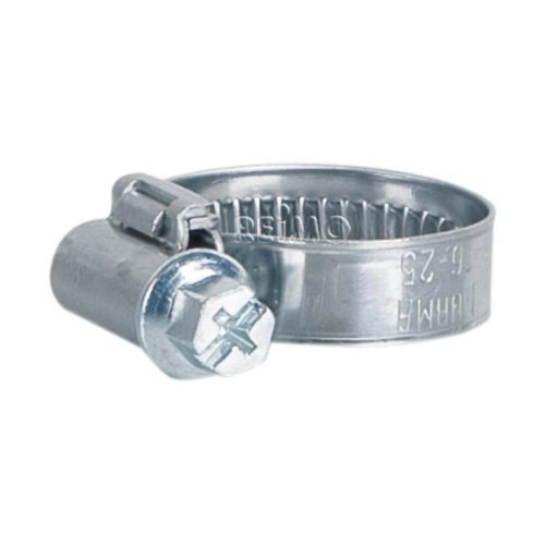 Hose clamp 10 - 16 mm diameter - stainless steel