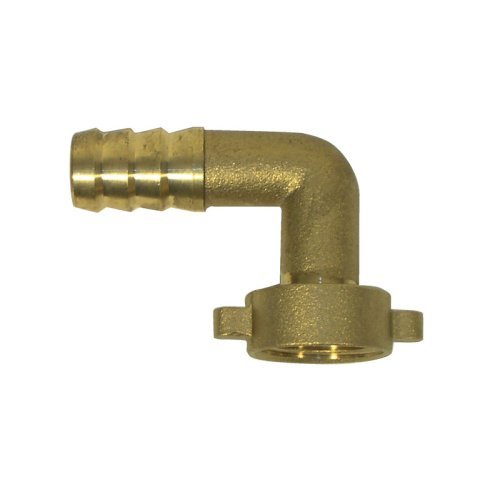 Brass angle grommet 90° 1/2"