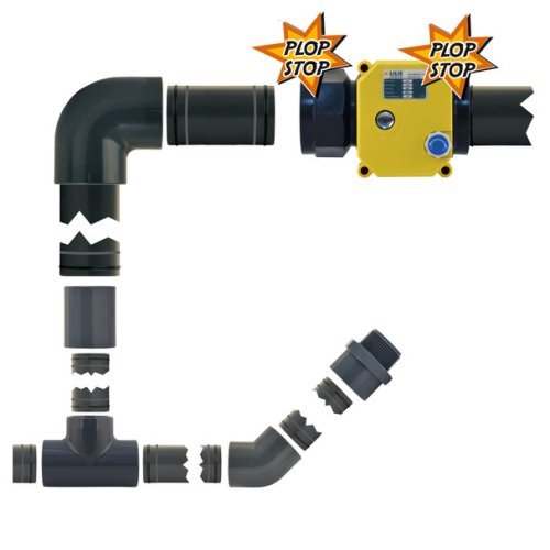Pipe connector 40/32mm straight with male thread 1Â¼"