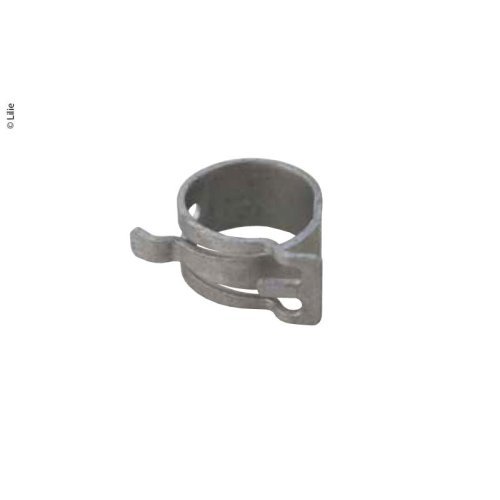 Spring strap clamp 15mm white YELLOW
