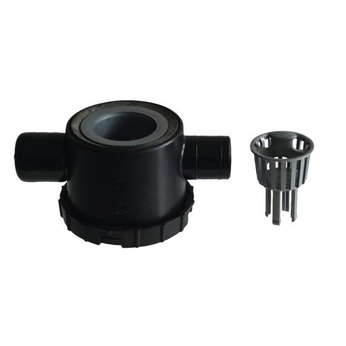 39mm siphon with 2nd connection and residual strainer