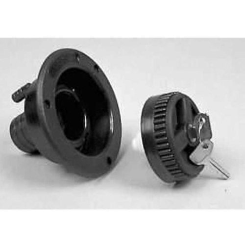 Filler neck short, black, 40mm (unpacked)