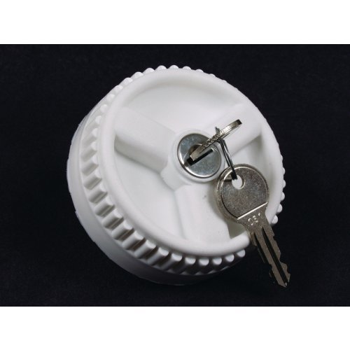 Replacement filler cap - white