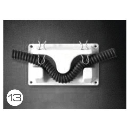 Odour trap wall bracket for 19-25mm hose