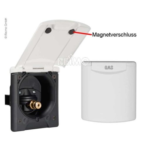 City water connection magnet light grey,