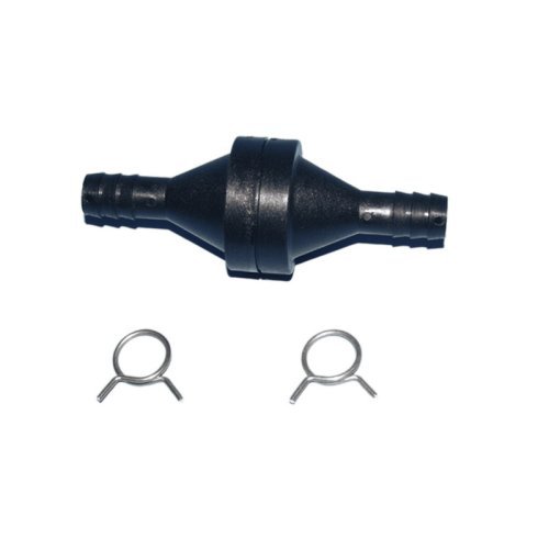 Check valve with 12mm hose connection
