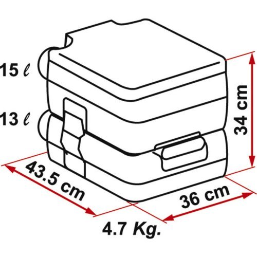 Camping toilet Fiamma Bi-Pot 34
