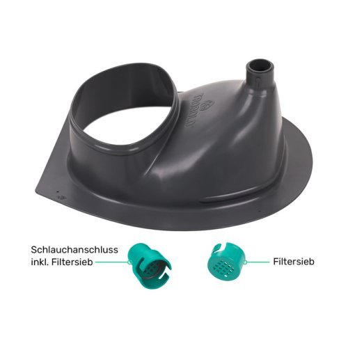 Partition toilet insert - gray