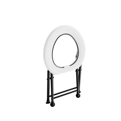 Camping folding toilet