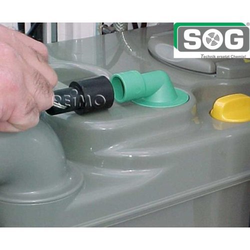 SOG venting set type B, filter housing black