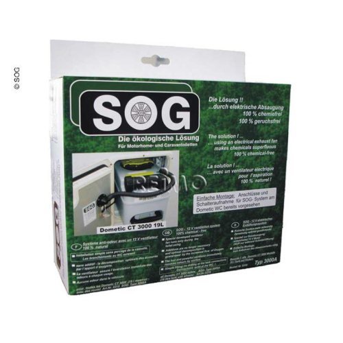 SOG venting set 3000A, for side panel, light grey