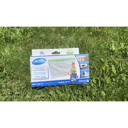 Cleanis Toilet Refill Bags, 12 Pcs. with Insert