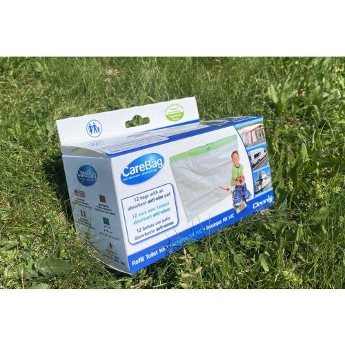 Cleanis Toilet Refill Bags, 12 Pcs. with Insert