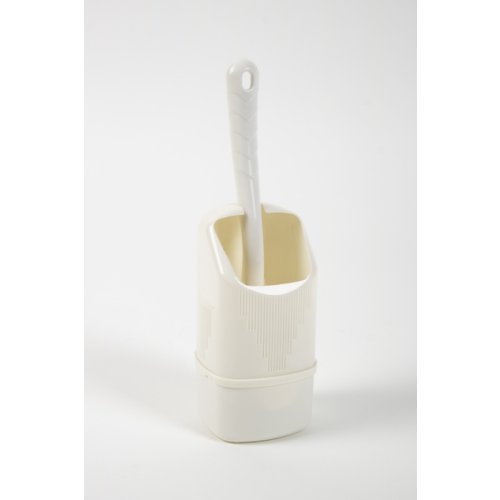 Toilet brush with holder