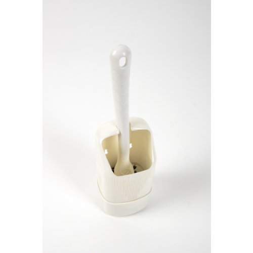 Toilet brush with holder