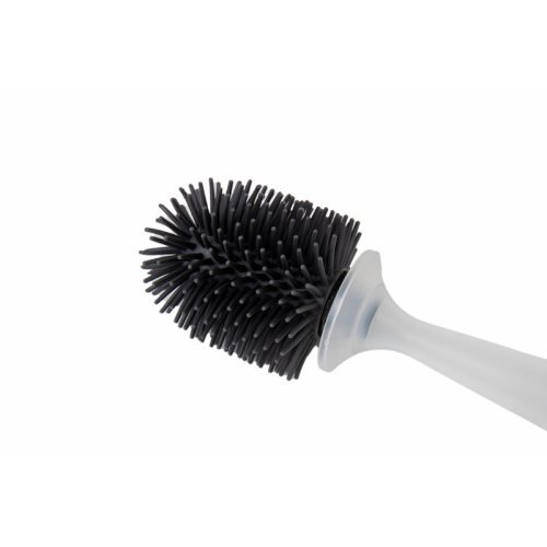 Toilet brush silicone - white / gray