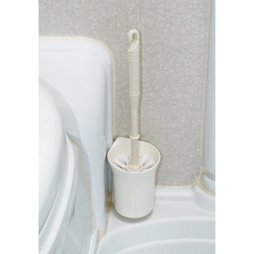 Toilet brush with holder