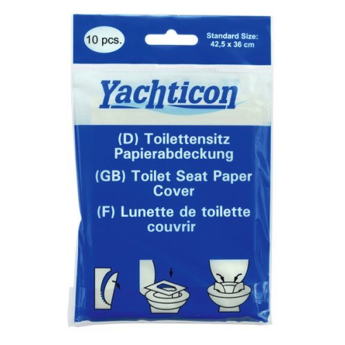Toilet seat paper cover 10pcs.