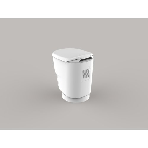 Clesana C1 - waterless toilet with round base