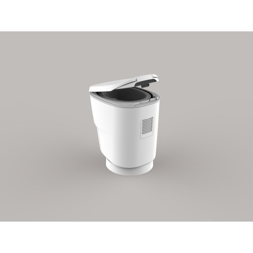 Clesana C1 - waterless toilet with round base