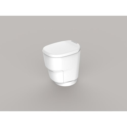 Clesana C1 - waterless toilet with round base