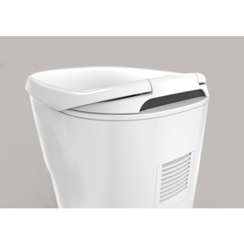 Clesana C1 - waterless toilet with round base