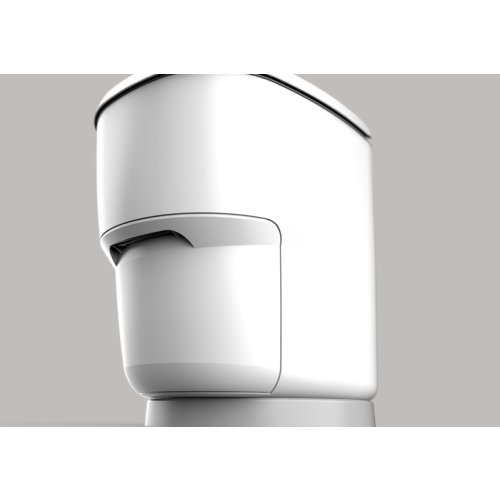 Clesana C1 - waterless toilet with round base