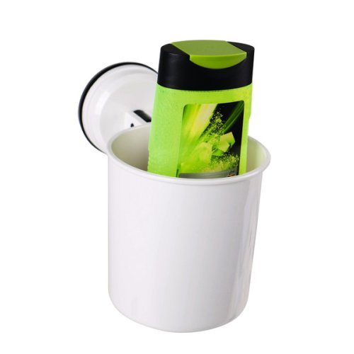 Cup with suction cup, white, up to 4kg