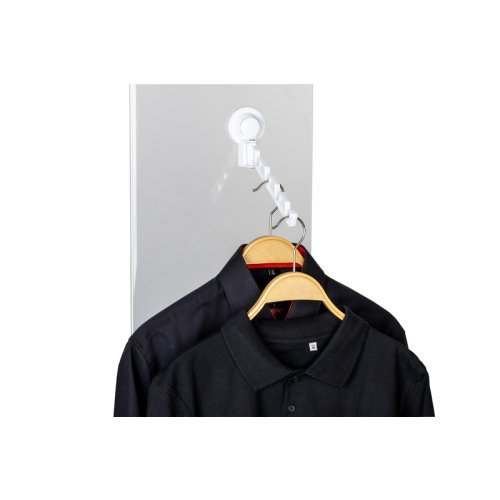 Clothes hanger bar with suction cup, 199 x 62 x 172 mm