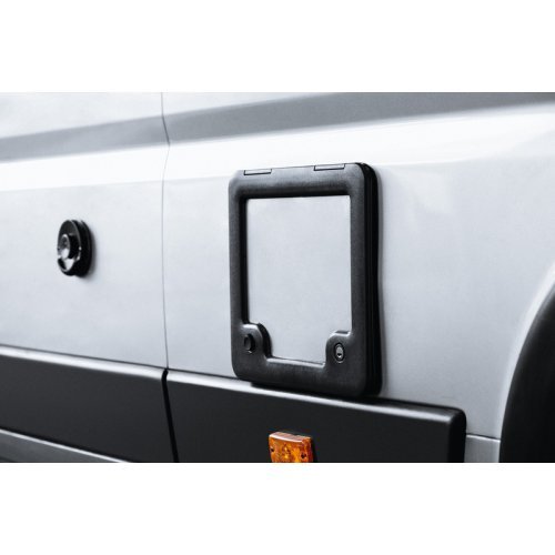 Magnetic button black for Service Door 3 by Thetford