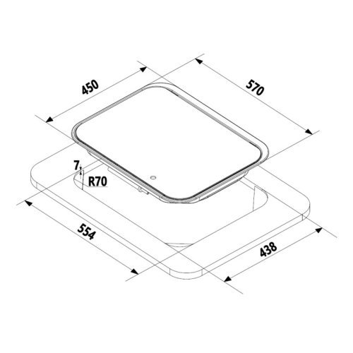 Gas stove 3 flame