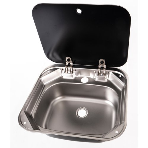 Sink 1-piece glass cover