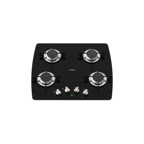 4-flame gas cooker, 4x 1.5 kW, 230V electric ignition