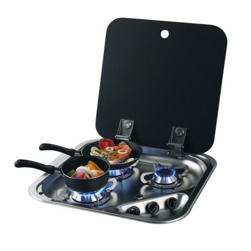 Cooker 3-flame 30mbar stainless steel FC1347