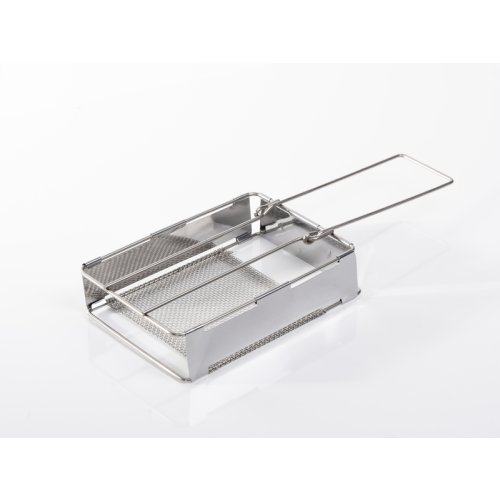 Folding stainless steel sandwich maker