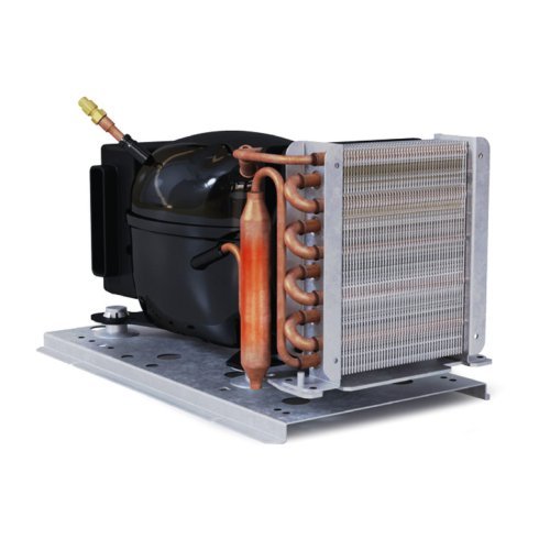 Built-in compressor Toploader TL43 - Gray - 40 l