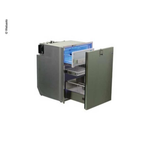 Compressor cooler with drawer 12/24V stainless steel 130Liter
