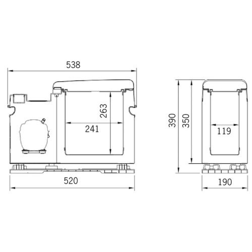 CabCooler 8 12/24 V Compressor Cooler - 8 l