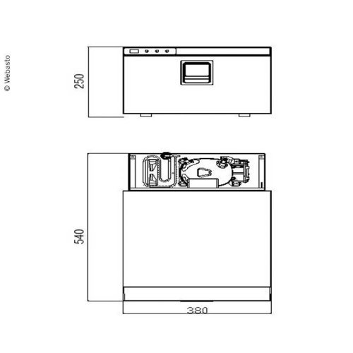 Cooling drawer Drawer 16L, 12/24V