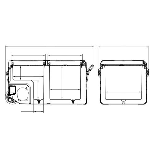 Compressor cooler Carbest DualCooler 72
