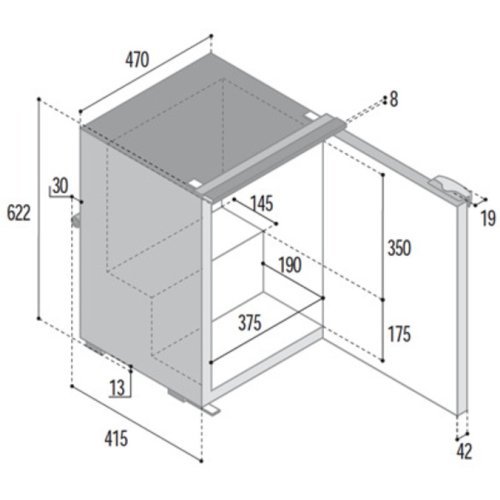 Kompr.Kühlschrank C60i sc