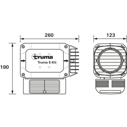 Truma VarioHeat E-Kit - Auxiliary electric heater