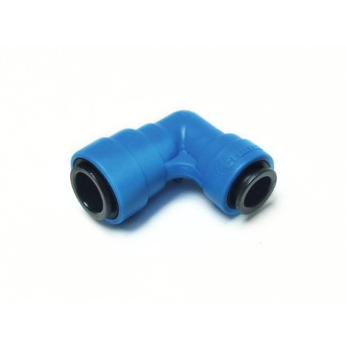 Angle connection blue for JohnGuest 12mm / Uniquick 12mm