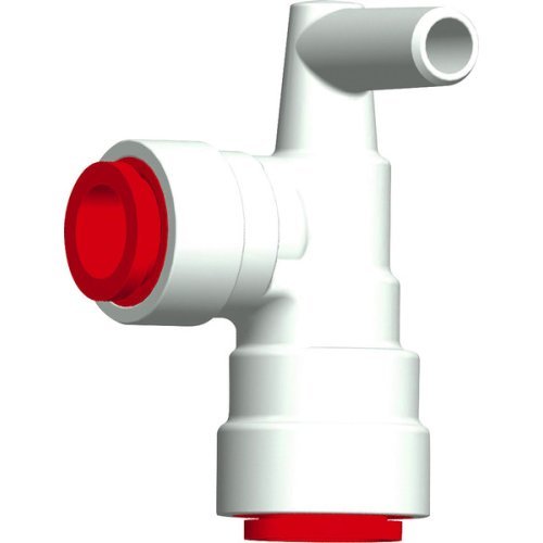 Angle connection red for JohnGuest 12mm / Uniquick 12mm