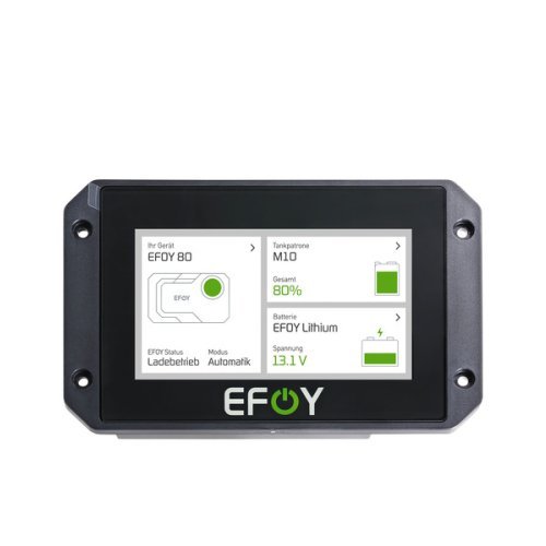 Control via EFOY app or control panel