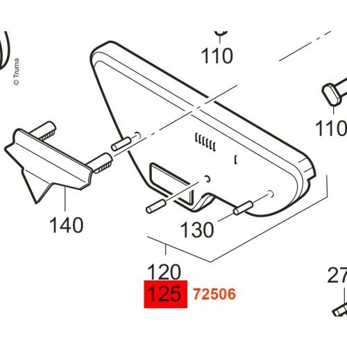 Abdeckplatte Motor"B" SER
