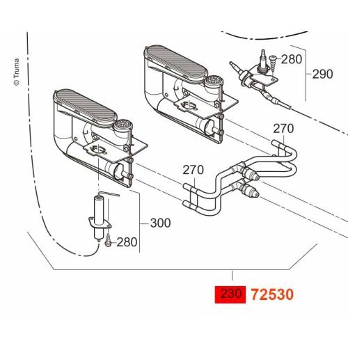 Brennerset S5002 30mbar
