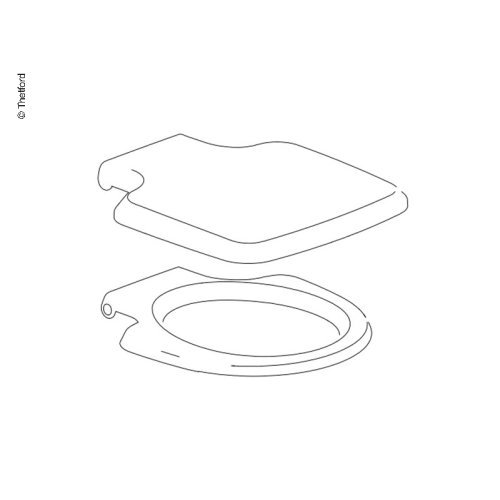 WC-Sitz m.Deckel45/65weiß