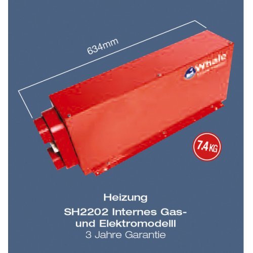 Webasto inbuilt gas heater 12V 2KW